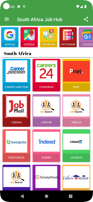 South Africa Jobs Hub Screenshot 1