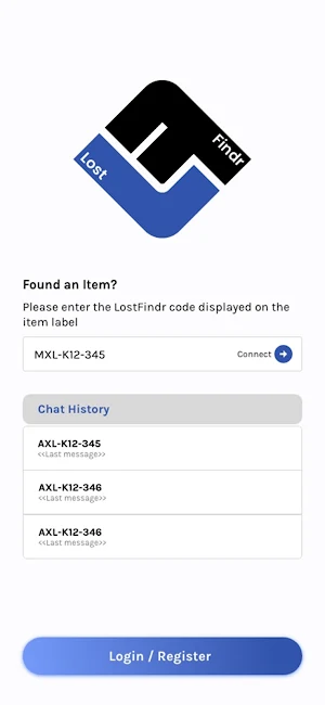 LostFindr Screenshot 1