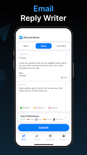 AI Email Writer - AI Assistant Screenshot 1