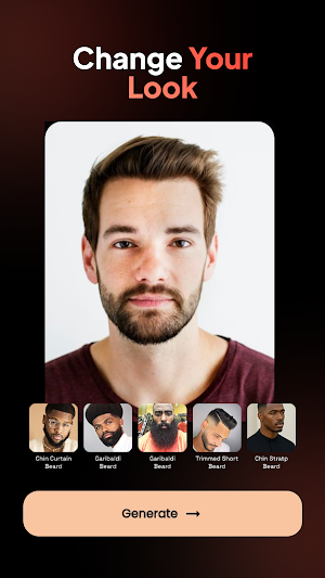 CutMate: AI Hairstyle & Beard Screenshot 1