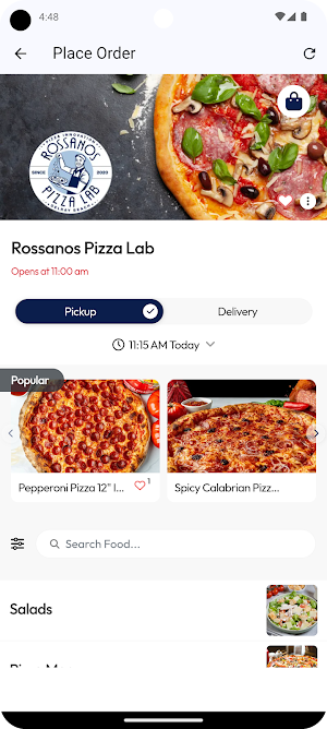 Rossanos Pizza Lab Screenshot 2
