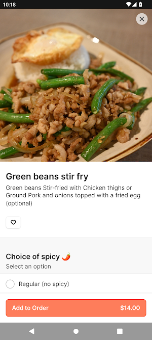 Sawasdee Thai Cuisine Screenshot 2