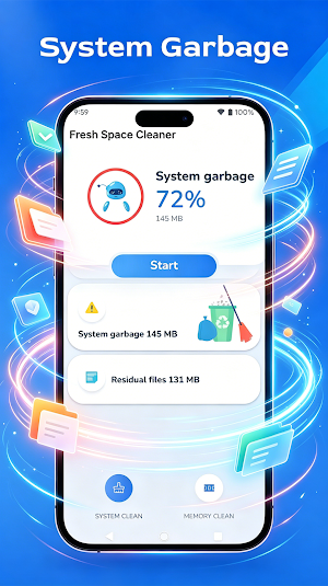 Fresh Space Cleaner Screenshot 1
