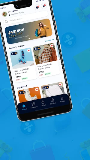 SILVER CHARIOT SHOPPING APP Screenshot 1