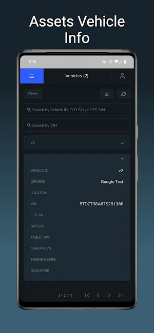 Pro Ride ELD Fleet Screenshot 1