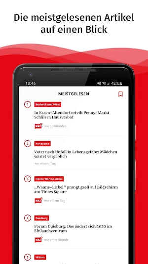 WAZ.de Screenshot 2