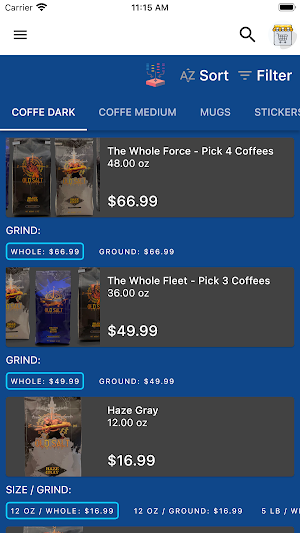 Old Salt Coffee Screenshot 2