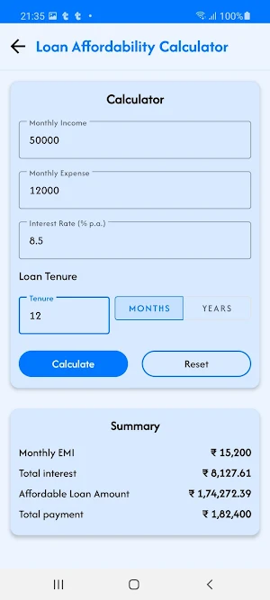 FinCalc: All-in-One Calculator Screenshot 3