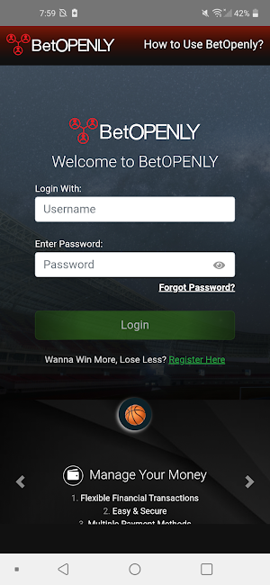 BetOPENLY Screenshot 1