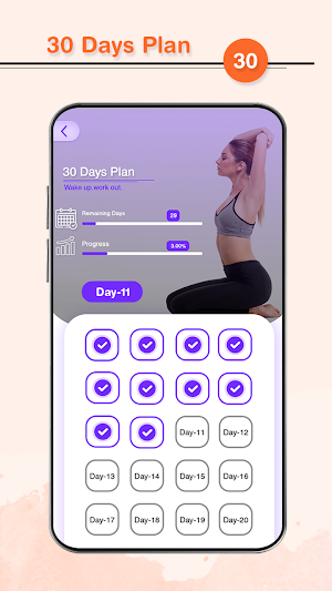 30 Day Weight Lose Workout For Screenshot 2