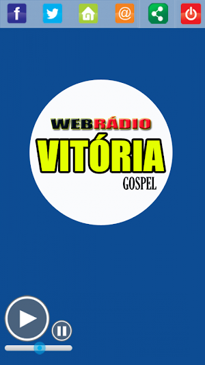 WebRádio Vitória Gospel Online Screenshot 0