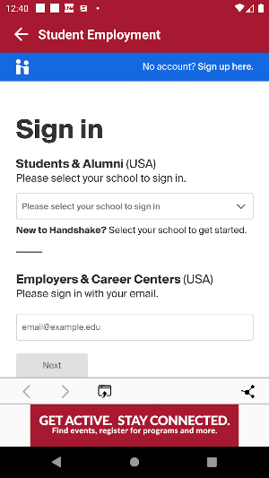Western Campus Recreation Screenshot 2