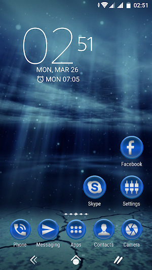 Ocean floor | Xperia™ Theme, Live Wallpapers Screenshot 0