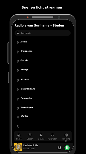 Radio's van Suriname Screenshot 1