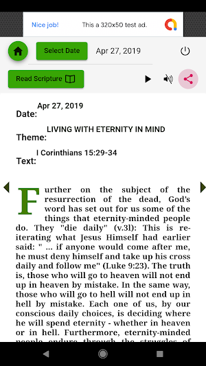 The Daily Fountain Devotional Screenshot 3