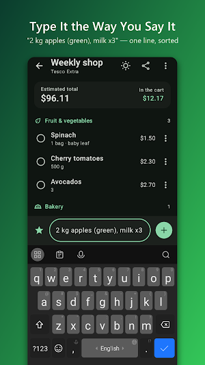 Shopping List - List Grocery Screenshot 1