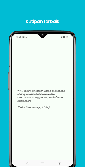 Mengatasi Kebiasaan Buruk Screenshot 0