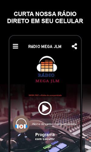 Rádio mega jlm Screenshot 0