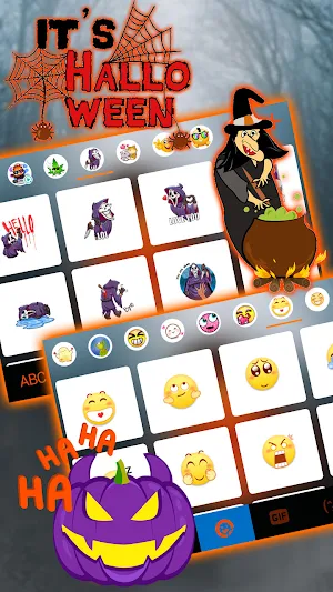 Halloween Maskman Keyboard Background Screenshot 3