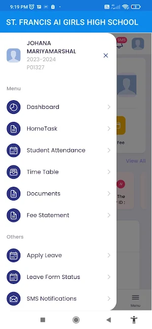 ST. FRANCIS ANGLO INDIAN G.H.S Screenshot 1