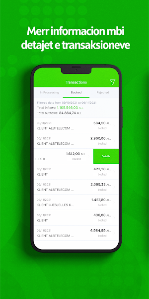 OTP Bank Alb Screenshot 3