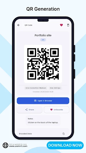 QR Code Generator & Scanner Screenshot 0