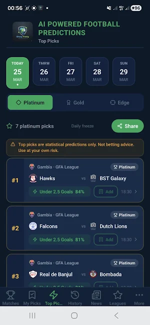 SharpFooty Screenshot 1
