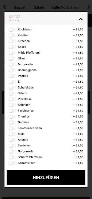 Pizzeria Torino Stegersbach Screenshot 2