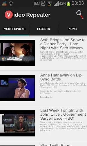Video Repeater Screenshot 1