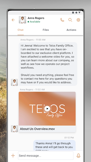 Telos Family Office Screenshot 2
