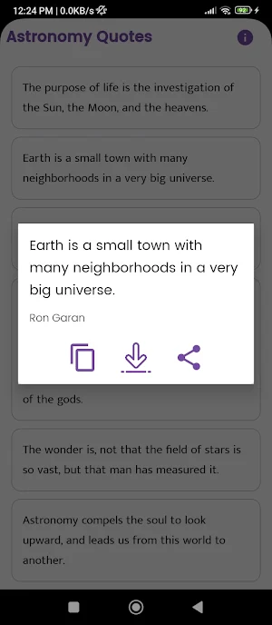 Astronomy Quotes and Sayings Screenshot 2