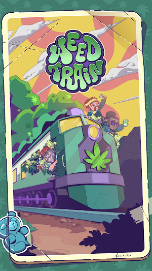 Weed Train : Idle Merger Screenshot 0