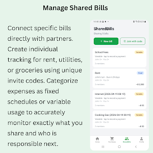 WhoseTurn: Bills & Purchases Screenshot 1