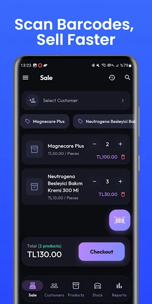 KasaJet: Barcode POS Stock Screenshot 0