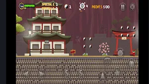 Dark Ninja Game Screenshot 2