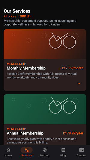Zwift UK Ltd Screenshot 1