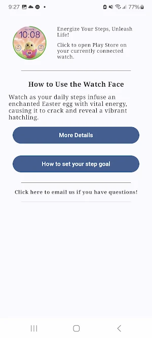 Hatch! Easter Egg Watch Face Screenshot 0