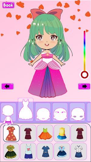Chibi Doll Dress up Girls Game Screenshot 1