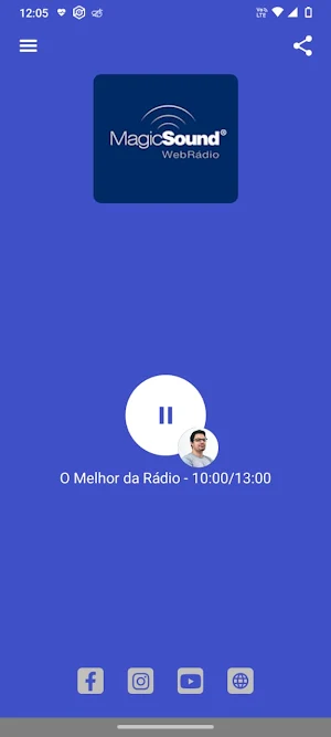 Web Rádio Magic Sound Screenshot 0