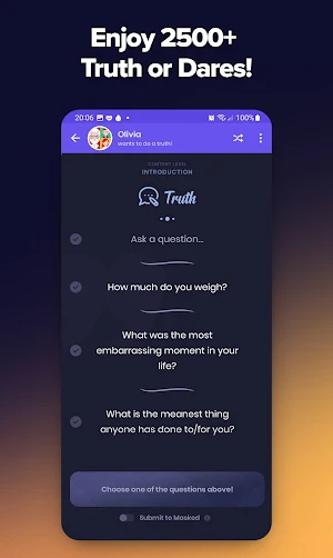 Truth or Dare for Adults Screenshot 1