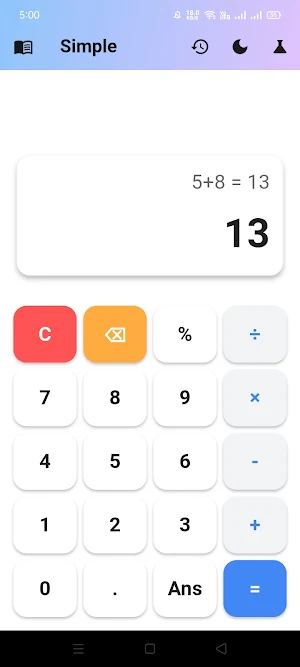 Calculator : Basic,Scientific Screenshot 0