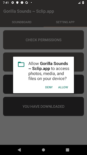 Gorilla Sound Collections ~ Sclip.app Screenshot 1