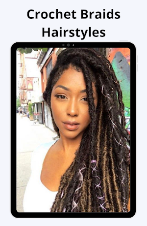 Crochet Braids Hairstyles Screenshot 2