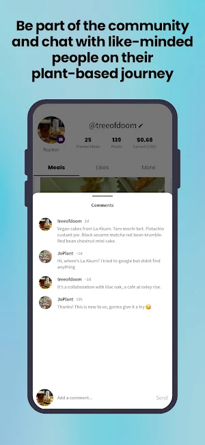 Plantee: Go Plant-based & Earn Screenshot 1