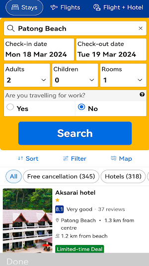Phuket Hotels Screenshot 2