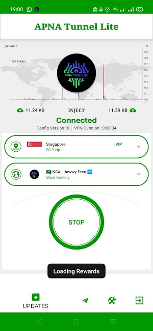 APNA TUNNEL LITE Screenshot 1