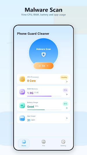 Phone Guard Cleaner Screenshot 0