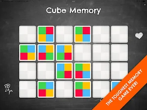 Cube Memory Screenshot 2