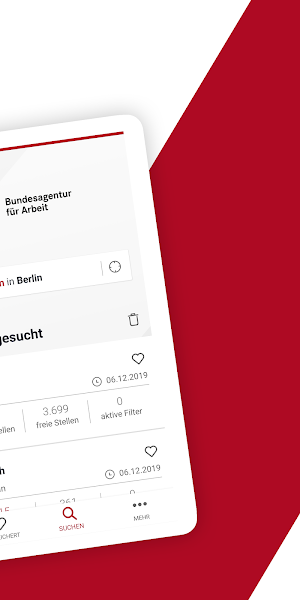 Jobsuche – die neue JOBBÖRSE Screenshot 1