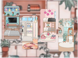 Aesthetic Toca Boca Room Ideas Screenshot 2